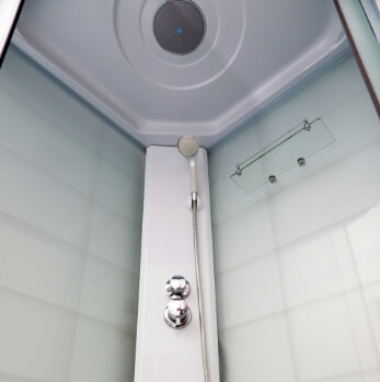thermoformed interior shower