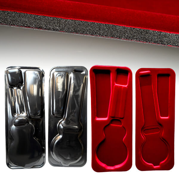 Thermoformed Custom Plastic Packaging​ for guitar case