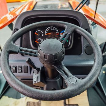 thermoformed parts for Tractor Interiors