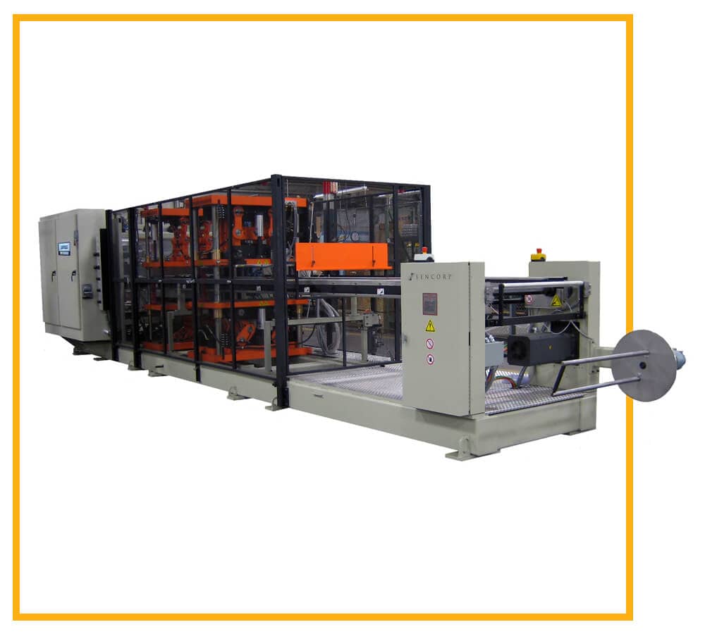 In-line, Roll-fed Thermoforming Machine